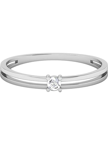 Diamant Vendôme Witgouden ring met diamant