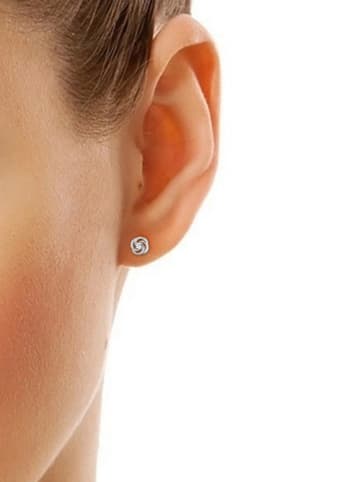 Diamant Vendôme Weißgold-Ohrstecker mit Diamanten