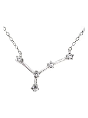 Vittoria Jewels Weißgold-Halskette mit Diamanten - (L)40 cm