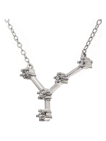 Vittoria Jewels Weißgold-Halskette mit Diamanten - (L)40 cm