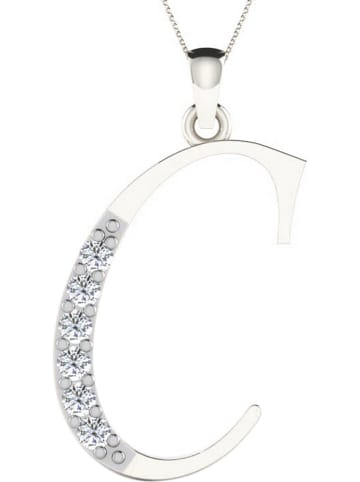 Diamant Vendôme Weißgold-Halskette mit Diamanten - (L)40 cm