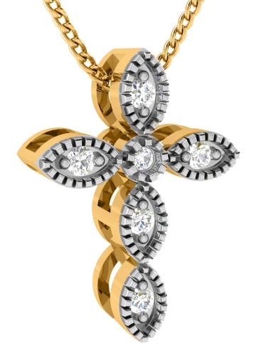 Diamant Vendôme Gouden hanger met diamanten