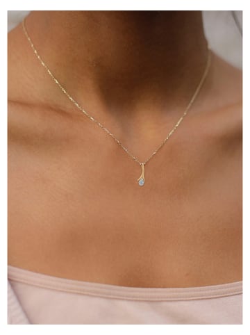 Diamant Vendôme Gold-Anhänger mit Diamanten