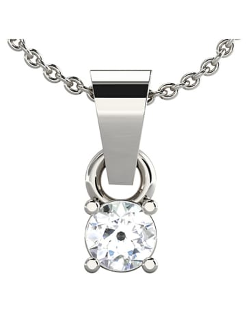 Diamant Vendôme Witgouden hanger met diamant