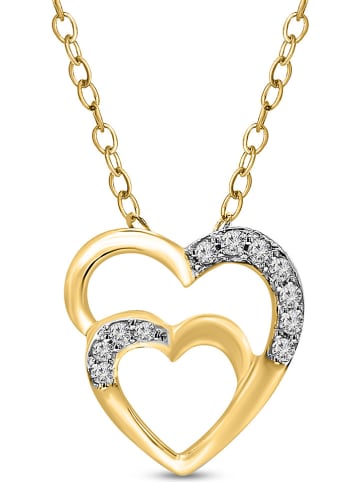 Diamant Vendôme Gold-Anhänger mit Diamanten