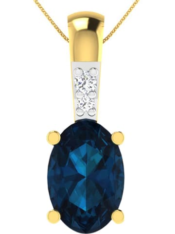 Diamant Vendôme Gold-Anhänger mit Diamanten