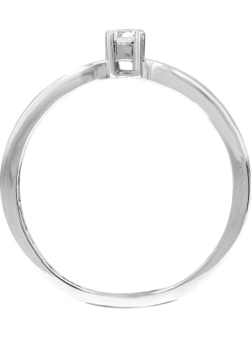Vittoria Jewels Weißgold-Ring mit Diamant