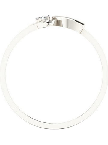 Vittoria Jewels Weißgold-Ring mit Diamant