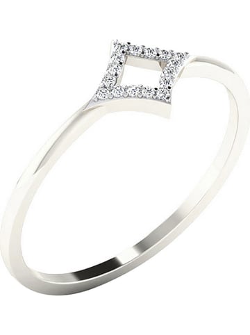 Diamant Vendôme Witgouden ring met diamanten