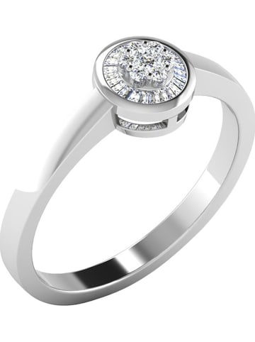 Diamant Vendôme Witgouden ring met diamanten