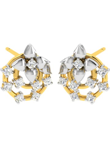 Diamant Vendôme Gouden oorstekers met diamanten