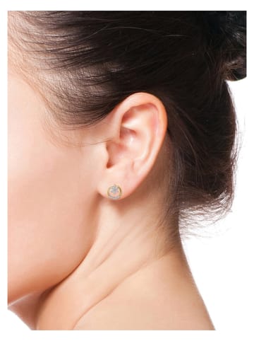 Diamant Vendôme Złote kolczyki-wkrętki z diamentami