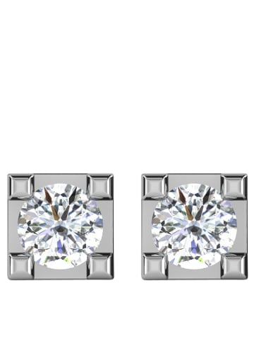 Diamant Vendôme Weißgold-Ohrstecker mit Diamanten