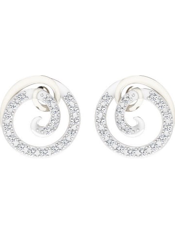 Diamant Vendôme Weißgold-Ohrstecker mit Diamanten