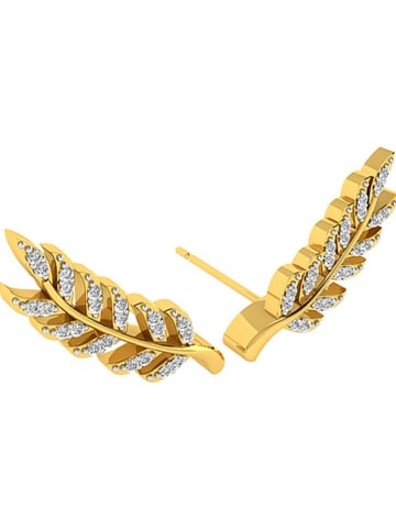 Diamant Vendôme Złote kolczyki-wkrętki z diamentami