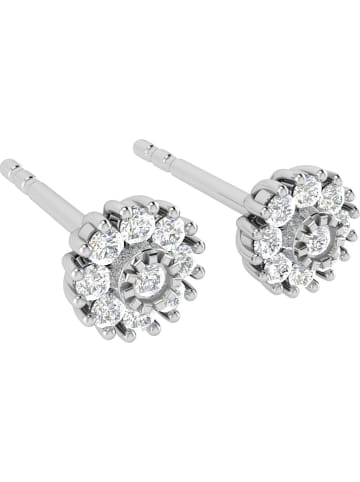 Diamant Vendôme Złote kolczyki-wkrętki z diamentami