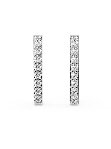 Diamant Vendôme Weißgold-Ohrstecker mit Diamanten