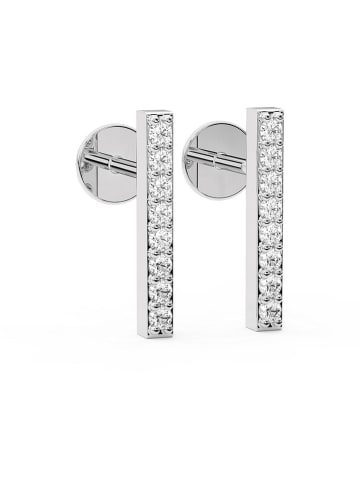 Diamant Vendôme Weißgold-Ohrstecker mit Diamanten