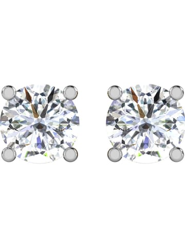 Diamant Vendôme Złote kolczyki-wkrętki z diamentami