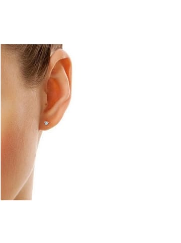 Vittoria Jewels Witgouden oorstekers met diamanten