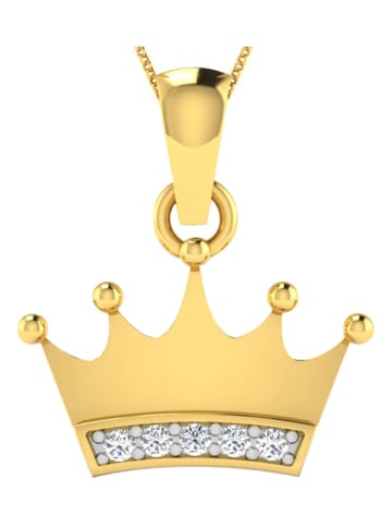 Vittoria Jewels Złota zawieszka z diamentami