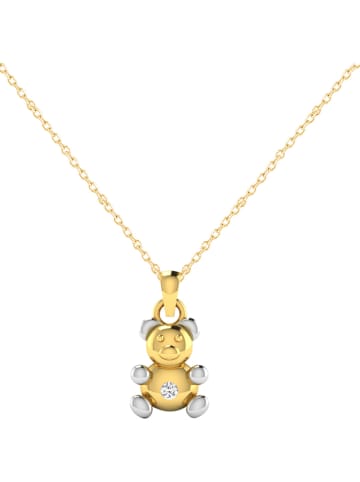 Vittoria Jewels Gouden hanger met diamant