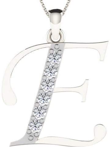 Vittoria Jewels Weißgold-Anhänger mit Diamanten