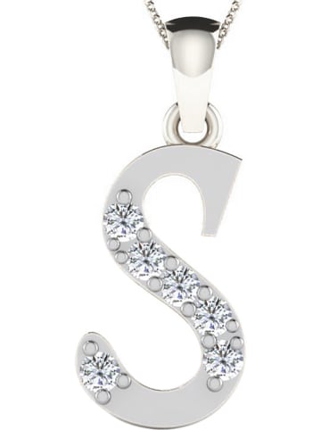 Vittoria Jewels Weißgold-Anhänger mit Diamanten