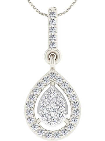 Vittoria Jewels Weißgold-Anhänger mit Diamanten