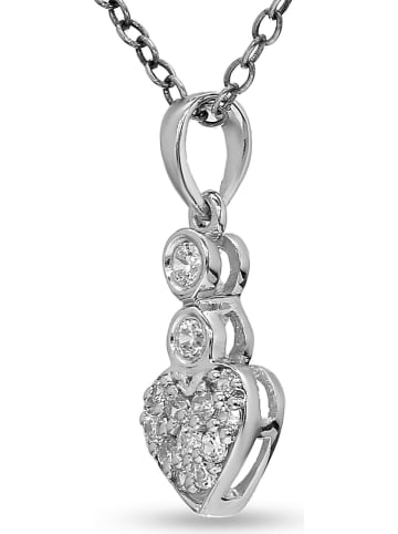 Vittoria Jewels Weißgold-Anhänger mit Diamanten