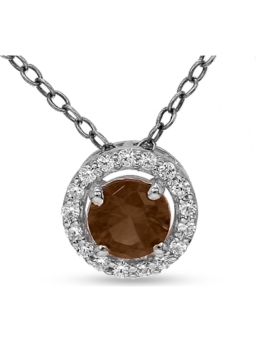 Vittoria Jewels Weißgold-Anhänger mit Diamanten