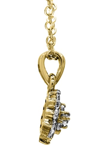 Vittoria Jewels Gouden hanger met diamanten