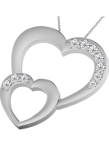 Vittoria Jewels Weißgold-Anhänger mit Diamanten