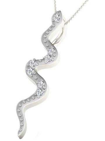 Vittoria Jewels Witgouden hanger met diamanten