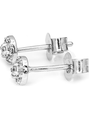 Vittoria Jewels Złote kolczyki-wkrętki z diamentami