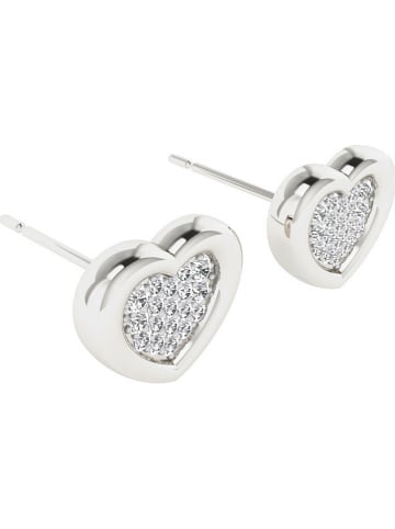 Vittoria Jewels Złote kolczyki-wkrętki z diamentami