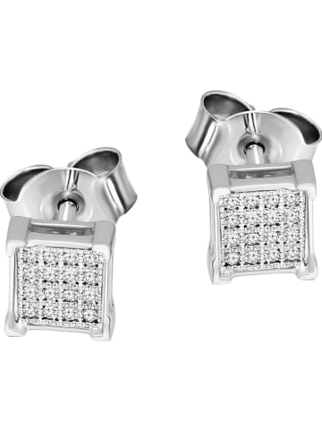 Vittoria Jewels Złote kolczyki-wkrętki z diamentami