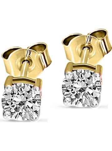 Vittoria Jewels Gouden oorstekers met diamanten