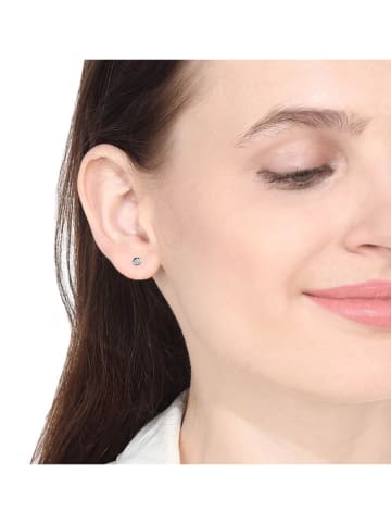 Vittoria Jewels Złote kolczyki-wkrętki z diamentami