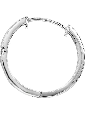 Vittoria Jewels Weißgold-Creolen mit Diamanten