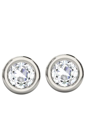 Vittoria Jewels Weißgold-Ohrstecker mit Diamanten