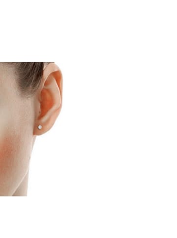 Vittoria Jewels Weißgold-Ohrstecker mit Diamanten