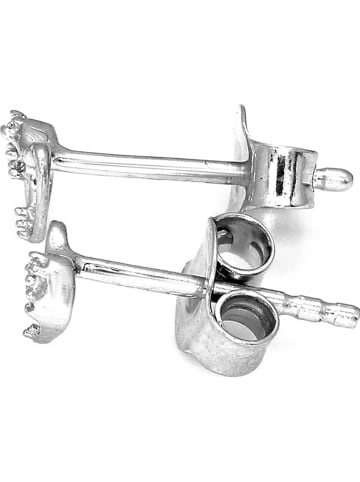 Vittoria Jewels Weißgold-Ohrstecker mit Diamanten