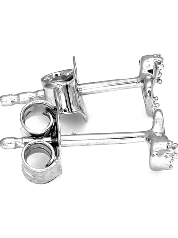 Vittoria Jewels Złote kolczyki-wkrętki z diamentami