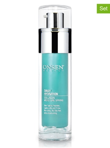 Onsen 2er-Set: Feuchtigkeitspflege "Daily Hydration", je 50 ml