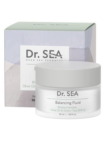 DR. SEA Creme "Balancing - Biosaccharides, Olive Oil & Green Tea" - LSF 15, 50 ml