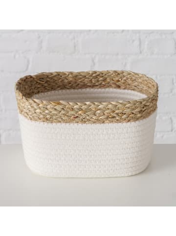 Boltze 3er-Set: Körbe "Ioana" in Weiß