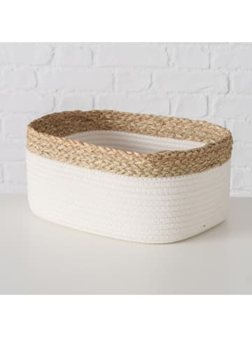 Boltze 3er-Set: Körbe "Ioana" in Weiß