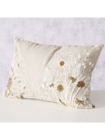 Boltze Kissen "Finna" in Beige - (L)39 x (B)60 cm