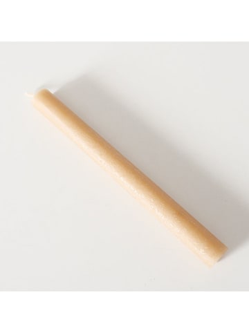 Boltze 4er-Set: Stabkerzen "Melia" in Beige - (H)20 cm